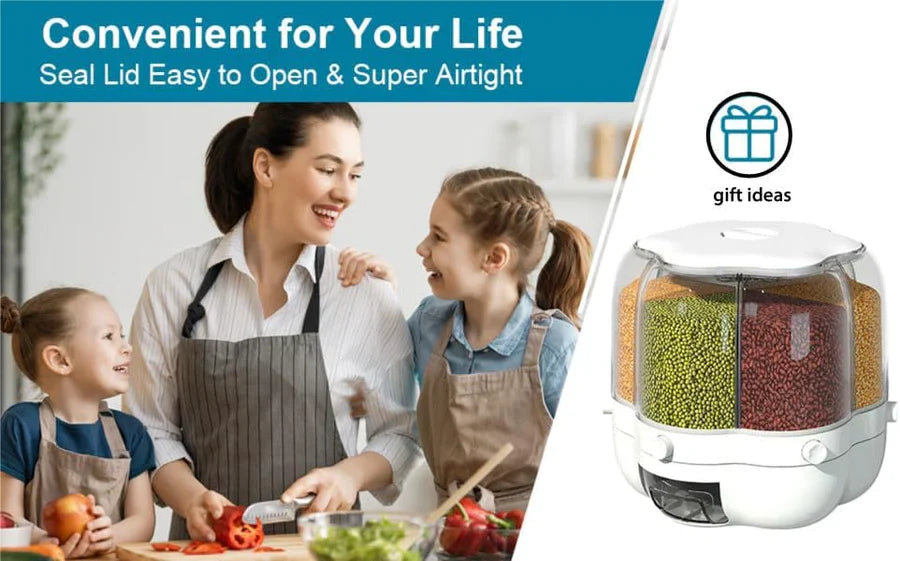 360°Rotating Dry Food Dispenser