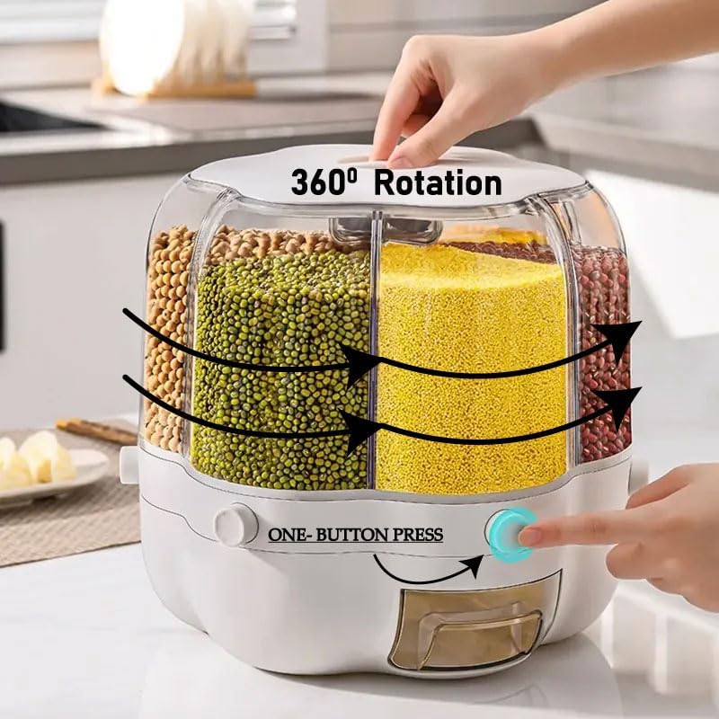 360°Rotating Dry Food Dispenser