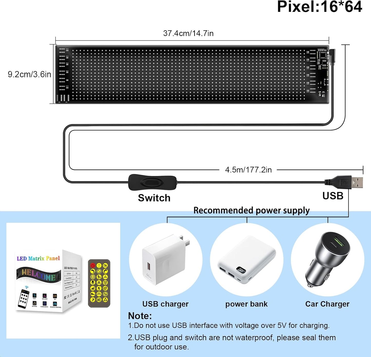 Customizable LED Car Panel™