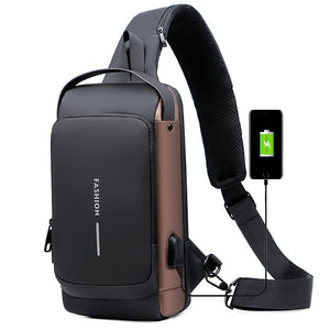 Anti Theft Crossbody Backpack