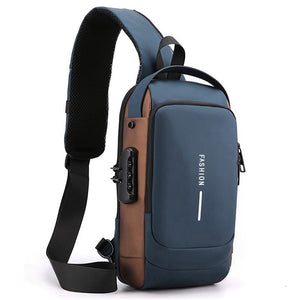 Anti Theft Crossbody Backpack