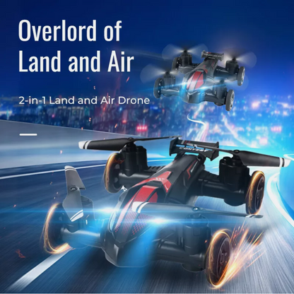 JJRC Mini Drone Air-Ground Flying Car Dual Mode Racing Stunt Vehicle RC Car Quadcopter Drone