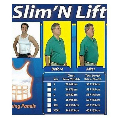 Men Slim N Lift Body Shaper Underwear Vest