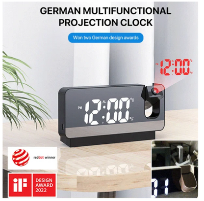 Multi-functional LED Digital Projector Clock