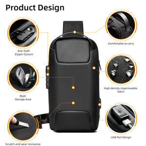 Anti Theft Crossbody Backpack