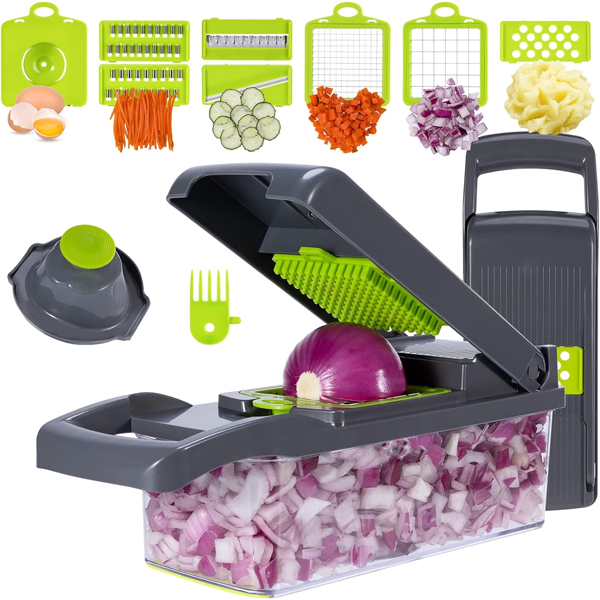 Multipurpose Vegetable Cutter 14-Piece Set