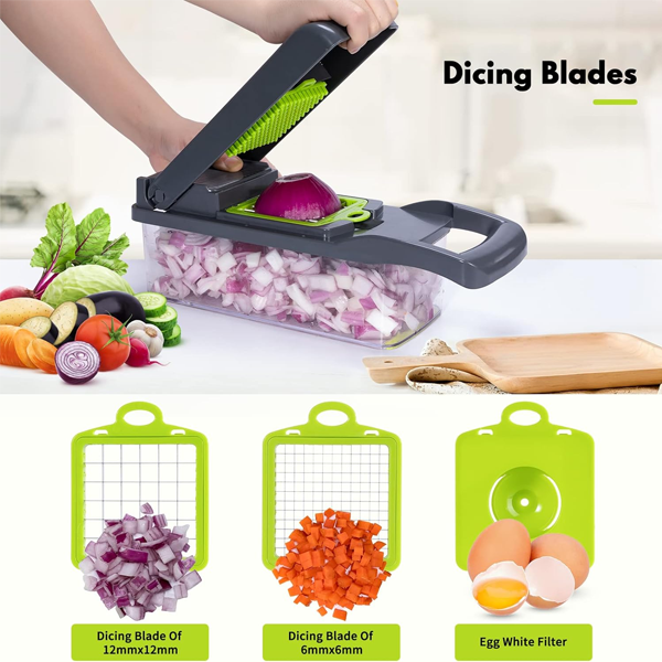 Multipurpose Vegetable Cutter 14-Piece Set